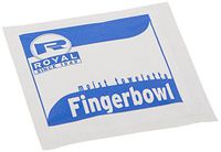 Royal Moist Wet Wipe Towelette, Individually Wrapped, Package of 1000, White