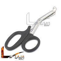 LAJA IMPORTS ALL PURPOSE SHEARS- TRAUMA SHEARS - BLACK - EACH 1