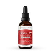 Secrets Of The Tribe - Herbal Fe, Iron Rich Formula, Herbal Supplement Blend Drops Alcohol Liquid Extract (2 Fl Oz)