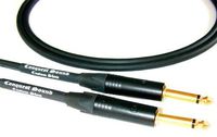 Conquest Sound SNI 10 Super Hi Definition 10-Foot Guitar/Instrument Cable - Neutrik NP2X-B Black and Gold Plugs