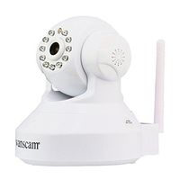 CozyHomelover Wanscam Indoor Surveillance Security Dome Camera with Record LED Light + Warning Alert Email P2P, H.264,720P Pixel, TF Card