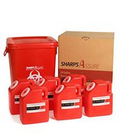 28 Gallon Retrieval Program with Six 2 Gallon Sharps Containers