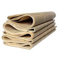 YeahiBaby Newspaper Gift Wrapping Paper Dry Flower Bouquet Gift Packaging Paper 20pcs