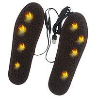 Isopeen USB Heating Insole Winter Warm Thermal Insole Washable Heated Insoles