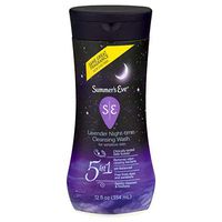 Summer's Eve Night-Time Cleansing Wash, Lavender, 12 Ounce (Pack of 1)