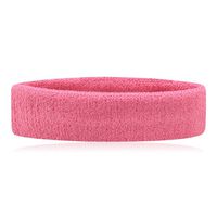 H:oter Sportline Head Band, Terry Cloth Headband, Sweat Band, Sweatband, 10 Pieces for 1 Colors - Hotpink