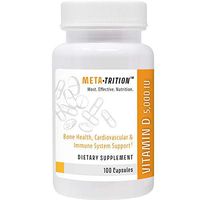Metatrition Vitamin D 5000iu, 100 Count