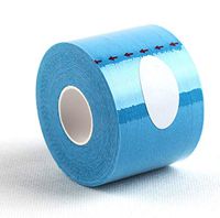 Kinesiology Muscle Elastic Tape Waterproof Sports amouflage Tape Pain Relief and Injury Recovery Therapeutic Support Latex Free （2 Roll,2 in,16 ft） (Light Blue)