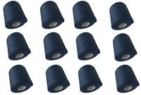 FAZ Sports PW Athletic Tape Foam Underwraps Pre-Wrap. Perfect as Base Layer Under Athletic Taping of Ankles, Wrists, Hands and Knees. 2 3/4" x 30 Yards (Navy, 12 Pack)