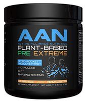 AAN Plant-Based Pre-Workout Extreme - 40 Servings (Peach Iced Tea)