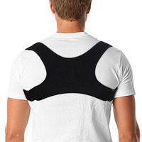FITTOO Posture Corrector Back Support for Women and Men,Adjustable Back Brace for Improve Bad Posture,Correcting Slouching,Relieves Upper Back & Shoulders Pain Neck Pain,Sport