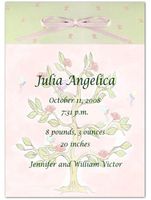 Fairy Tree Birth Announcements - Set of 20