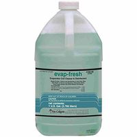 Nu-Calgon 4166-08 Evap-Fresh No Rinse Evaporator Coil Cleaner and Disinfectant Bottle, 1 Gallon
