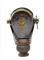 Antique brass pocket folding Binoculars