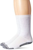 Comfort Toes Men's Diabetic Non Binding 2 Pack Crew,White,Large, Shoe Size-Men 7-12, Women 8-12