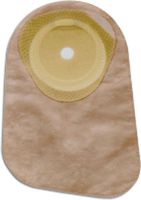 Hollister Premier One-Piece Closed-End Pouch with Integrated AF300 Filter, Oval Cut-to-fit Flat SoftFlex Skin Barrier and One Sided ComfortWear Panel 3" x 2-1/2" Stoma Opening (Box of 30 Each)