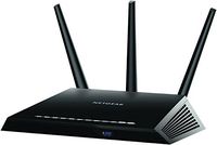 Netgear R7000 Nighthawk AC1900 Smart Wi-Fi Router + Netgear A6100-100PAS 802.11AC WiFi Mini USB Adapter + Belkin A3L791-14 14-feet PRO Series RJ45 CAT5E Patch Cable