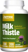 Jarrow Formulas - Milk Thistle 150 mg 200  Veg Caps (Pack of 2)