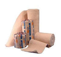 McKesson 16-1033-6 Medi-Pak Knit Elastic Bandage, Premium, Single Self-Closure, Honeycomb, Non-sterile, Stretched, 6" W x 5yd. L, 6" Width, 180" Length (Pack of 50)