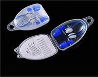 EDTara Swimming Ear Plugs Waterproof Diving Silicone Nose Clip Kit with Storage Box for Kids Adult