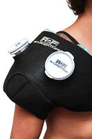 Shoulder Ice Pack and Rotator Cuff - Return2Fitness Hot/Cold Therapy Wrap with Two (2) Reusable Large Mouth Ice Bags for Injuries, Sports, Shoulder Pain