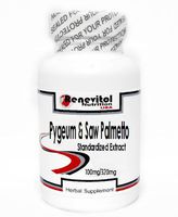 Pygeum and Saw Palmetto Standardized Extract 100 Capsules ~ Renevitol