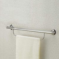 Byrhgood Stainless Steel Toilet Bathroom Handrail Bathroom Bathtub Old Handrail Towel Bar Anti-Slip Shatter-Resistant Handrail (Color : A)