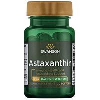 Swanson Maximum Strength Astaxanthin 12 Milligrams 30 Sgels