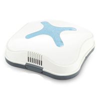 Floor Dust Cleaner Robot, Automatic USB Rechargeable Household Floor Sweeping Machine (Blue)