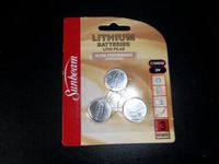 Sunbeam Lithium Ultra Performance Cr2032-3v