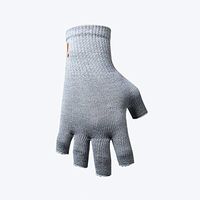 Incrediwear Fingerless Circulation Gloves, Grey, Sm/Med