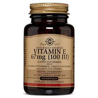 Vitamin E 67 MG (100 IU) (d-Alpha Tocopherol & Mixed Tocopherols) Softgels - 100 Count - 2 Pack