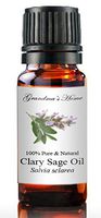 Grandma's Home Essential Oils - 100% Pure Therapeutic Grade (Clary Sage, 10 mL)