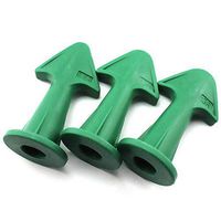 Gereton Caulk Nozzle Scraper Set Reusable Caulk Remover Sealing Caulking Tools