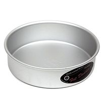 Fat Daddio's PRD-122 Round Cake Pan, 12 x 2 Inch, Silver