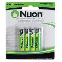 Nuon - NUREAAA-4 1.2V NUON AAA Rechargeable Battery