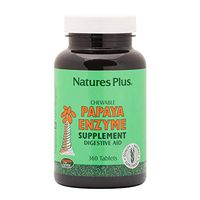 NaturesPlus Papaya Enzyme - 6 mg Papain, 360 Chewable Tablets - All Natural Digestive Aid Supplement, Contains Amylase & Protease - Vegetarian, Gluten-Free - 360 Servings