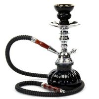 Glass Hookah Shisha Nargila + Tongs + All Rubber Garments. Comes Ready to Use!