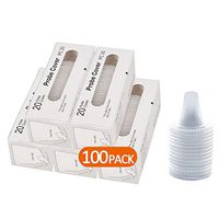 100 PCS Ear Infrared Thermometer Probe Covers, Lens Filters, Refill Caps for All Braun ThermoScan Models and Other Brand of Digital Thermometer