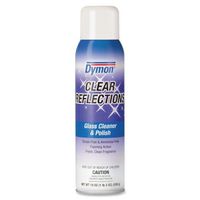 Dymon 38520 Clear Reflections Aerosol Mirror/Glass Cleaner, 19 oz, 12/Carton