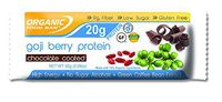 Organic Food Bar- Goji Berry Protein Chocolate Covered Bar, 20G