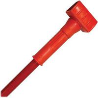Impact Plastic Tymsaver II Handle - 60" Orange Fiberglass