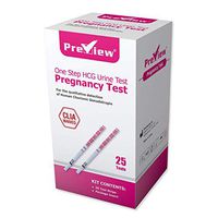 Preview Diagnostics Pregnancy Test Strips (hCG) Box of 25