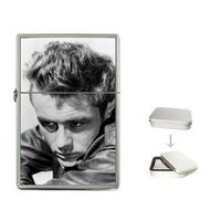 New Product JAMES DEAN THE ICON Flip Top Cigarette Lighter + free Case Box