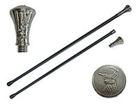 37" Zinc Handle Walking Cane (Deer)