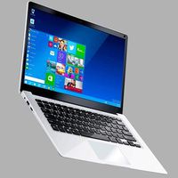 Thin and Light 14" Laptop HD 1920 1080 Intel Atom x5 E8000 Processor Windows 10 Home 1.04Ghz CPU,4GB RAM, 64GB eMMC,802.11a/b/g/n/ac WiFi, HDMI (Silver)