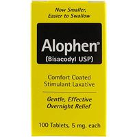 Alophen Tablets 100 Tablets (Pack of 3)