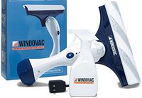Windovac Power Squeegee - The Original No Drip Window Vacuum Cleaner - All-in-one Vacuum Squeegee and Cleaning Microfiber Pad