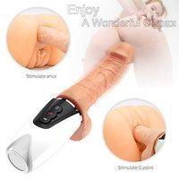 Large Size Silica Gel Realistic Did-lo Oral Simulator Waterproof Oral Tongue Thrusting Heating Vibrate Toy Clitorial for Women Men Gay Soul Mate Beginners Study,Self Pleasure ToysT-Shirt