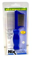 Nix Premium Metal Two Sided Lice & Nits Remover Comb 1 EA (PACK OF 3)
